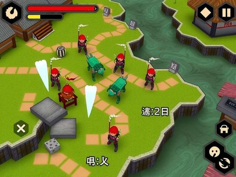 Intense Combat in Samurai Saga Gupta Empire Samurai Saga Gupta Empire Gameplay Screenshot